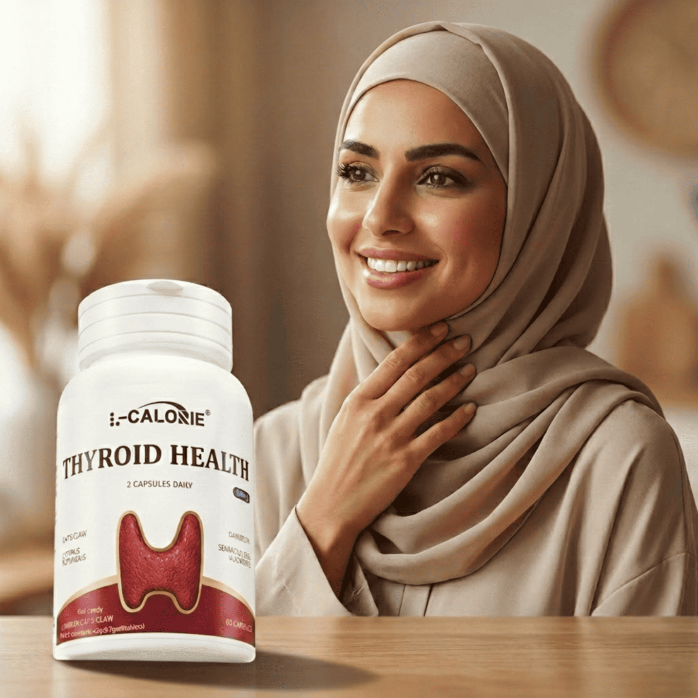 مكمل غذائي لصحة الغدة الدرقية Thyroid Health كبسولات