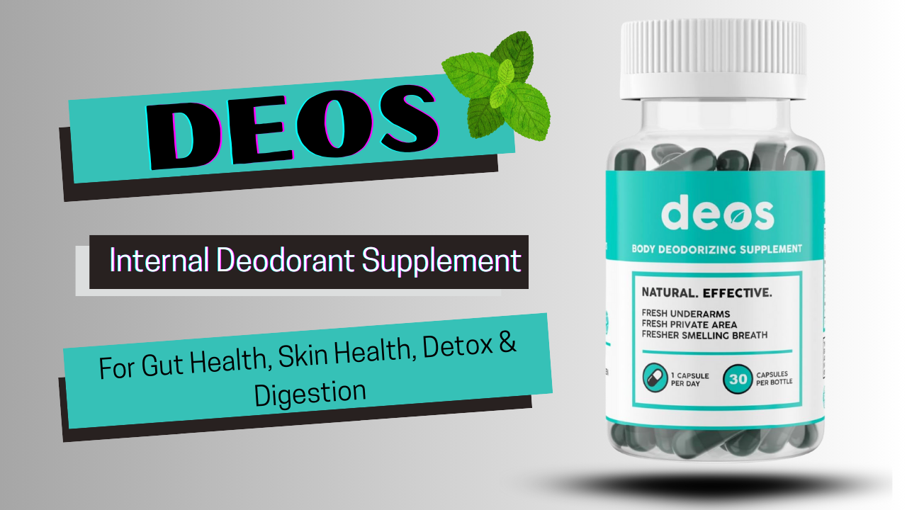كبسولات DEOS لتعطير الجسم من الداخل 30 كبسولة