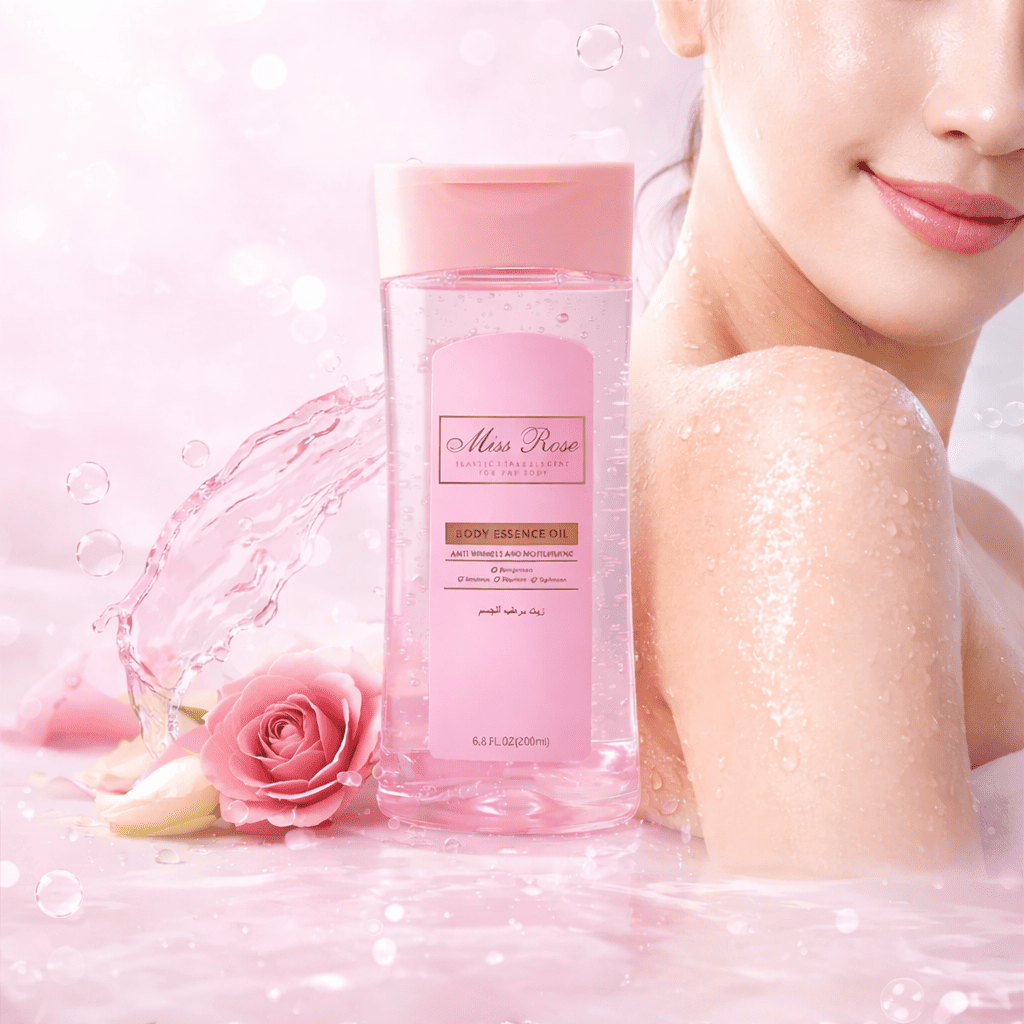 زيت ميس روز للجسم Body Essence Oil لترطيب ونعومة البشرة 200 مل