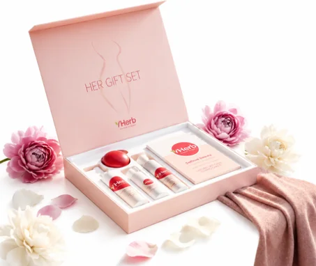 مجموعة هدايا YHerb Her Gift Set للعناية الشخصية للمرأة