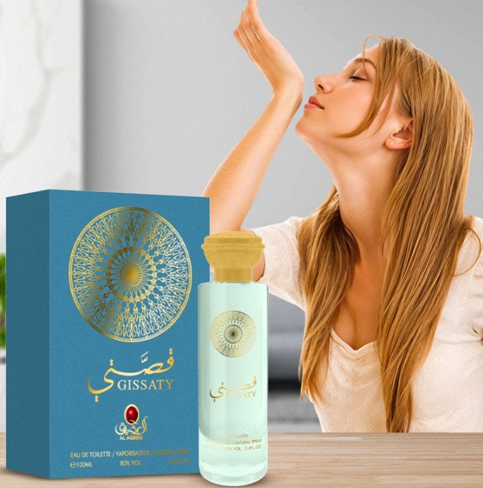 عطر جساتي الأزرق أو دو تواليت 100 مل برائحة منعشة أنيقة