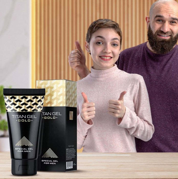 تايتان جل جولد للعناية الشخصية للرجال - Titan Gel Gold