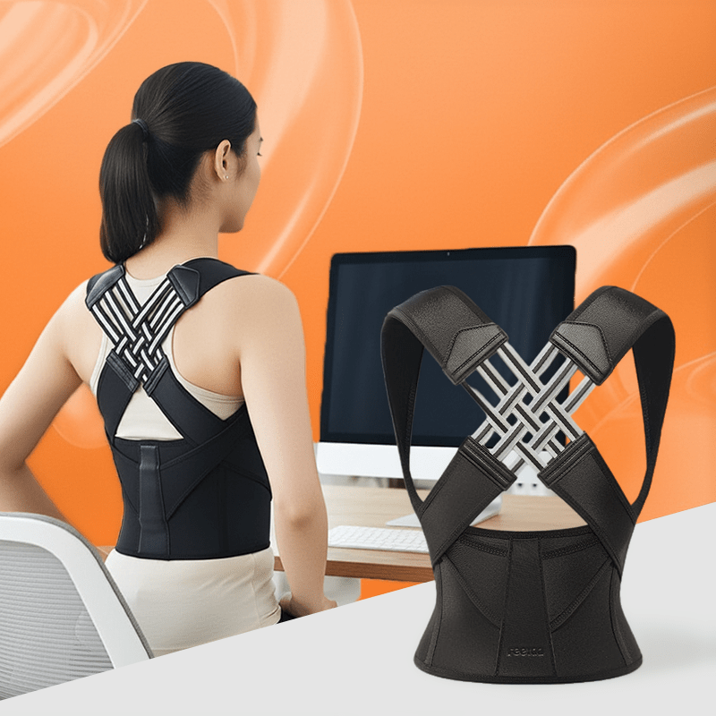 مصحح وضعية الظهر والكتفين 2XL قابل للتعديل للاستخدام اليومي