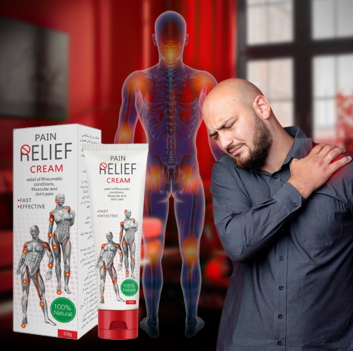 كريم موضعي للعناية بالعضلات والمفاصل Pain Relief Cream 50 جم