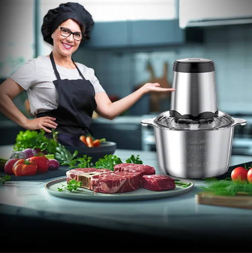 مفرمة لحم كهربائية متعددة الاستخدامات للمطبخ