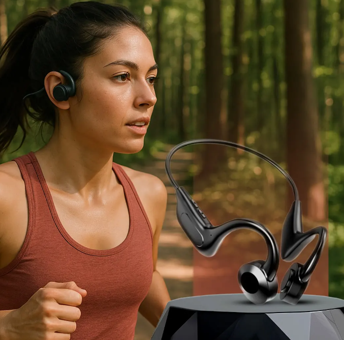 سماعات بلوتوث رياضية لاسلكية بتصميم مفتوح ومريح