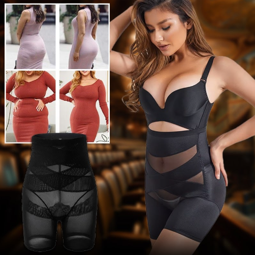 شورت تشكيل الخصر النسائي XL عالي الخصر لملابس أكثر انسيابية