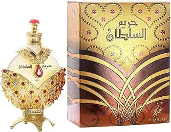 زيت عطر حريم السلطان الذهبي مركز برائحة شرقية أنيقة