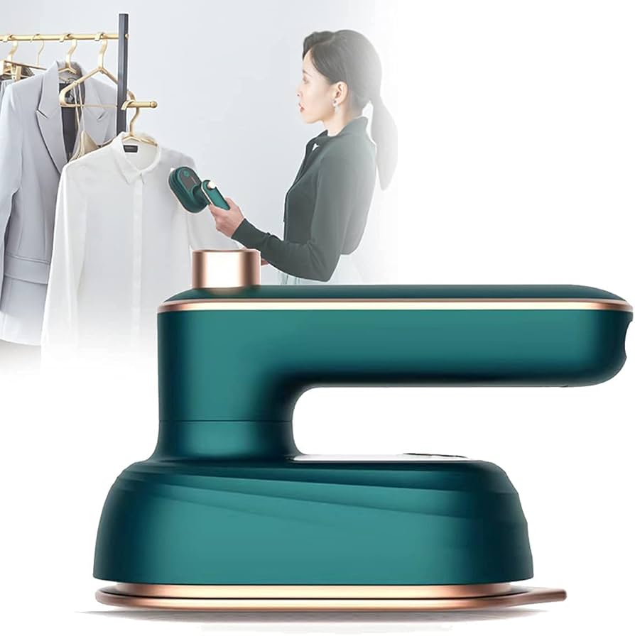 مكواة كهربائية محمولة للملابس بتصميم عملي وسهل الاستخدام