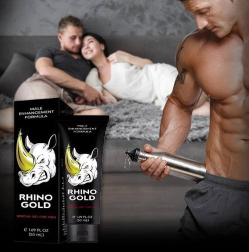 جل عناية شخصية للرجال Rhino Gold للاستخدام الخارجي
