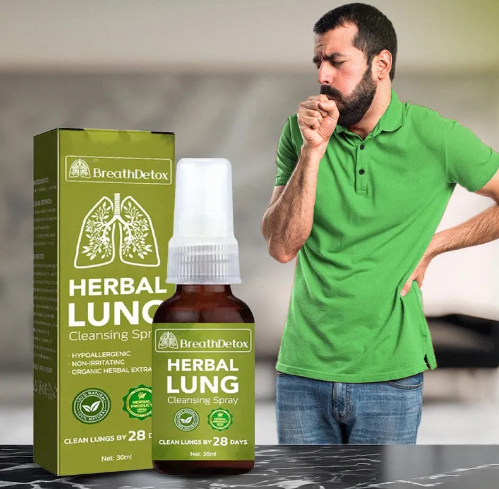 بخاخ Lung Cleansing Spray عشبي للعناية بالانتعاش اليومي 30 مل