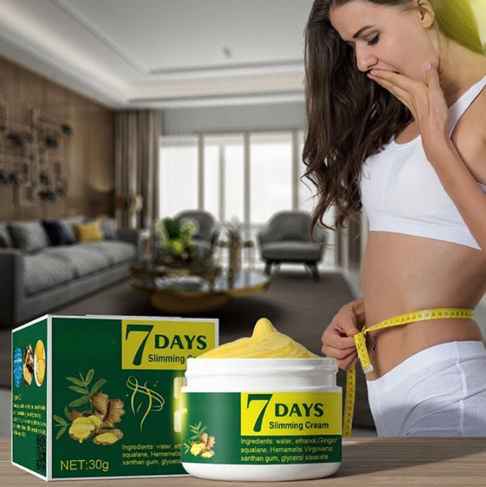 كريم تنحيف موضعي للجسم 7 Days للعناية والتدليك