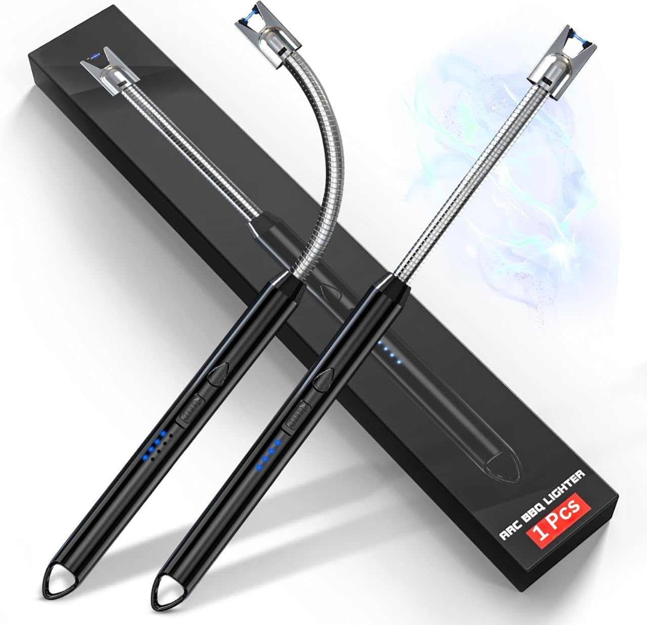 ولاعة كهربائية مرنة قابلة للشحن USB للمطبخ والرحلات