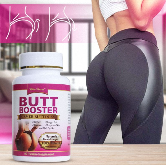 مكمل غذائي Butt Booster للبالغات – عبوة 60 قرصًا