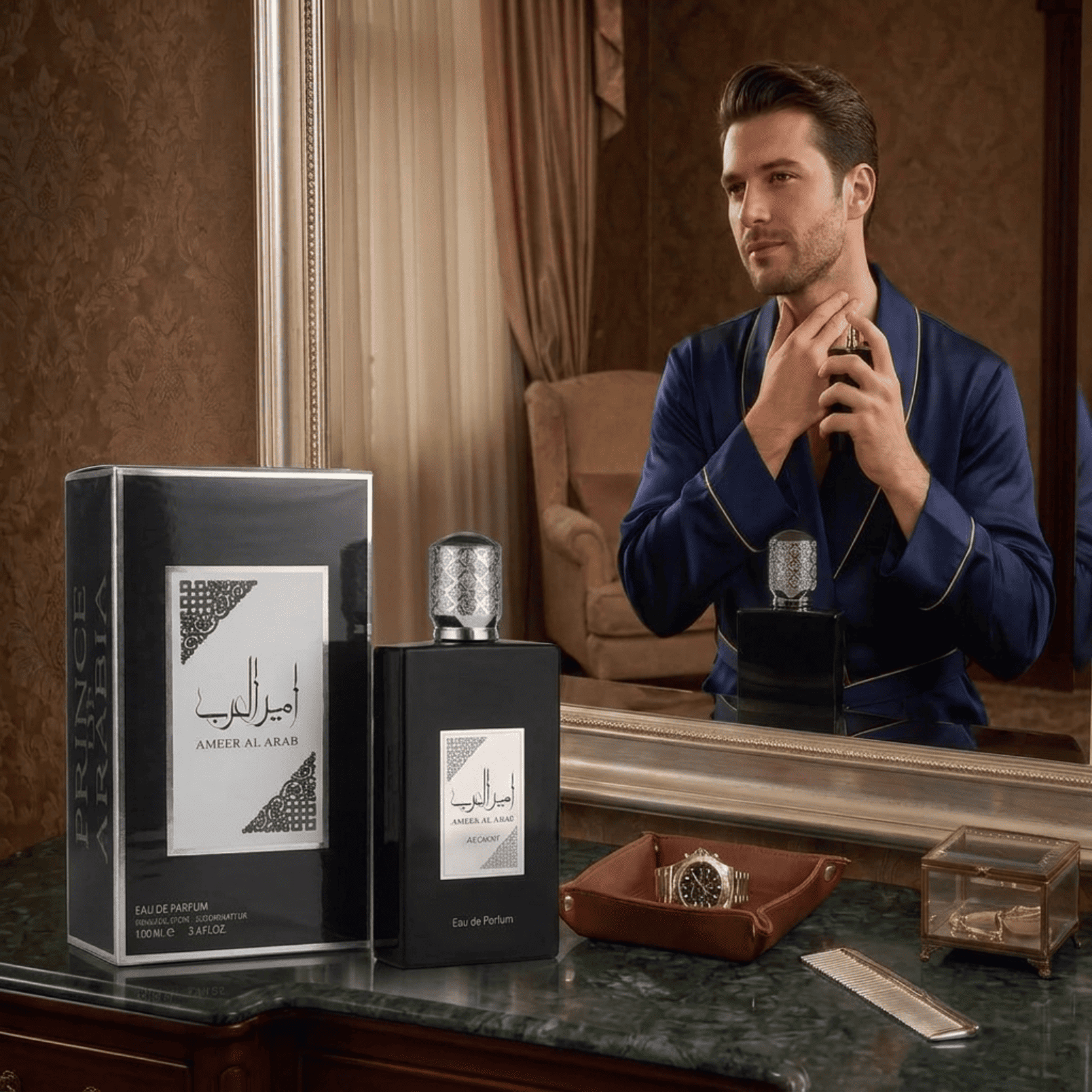 عطر أمير العرب للرجال - أناقة عطرية للاستخدام اليومي