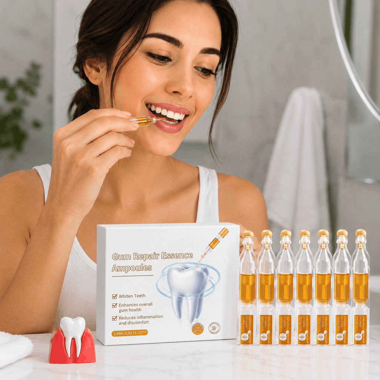 Smile Miracle منتج للعناية بالابتسامة والعناية الشخصية